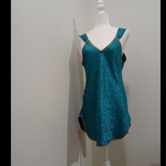 Vintage 1960s Lily Of France Nightgown Slip Mini Dress - Picture 1 of 5